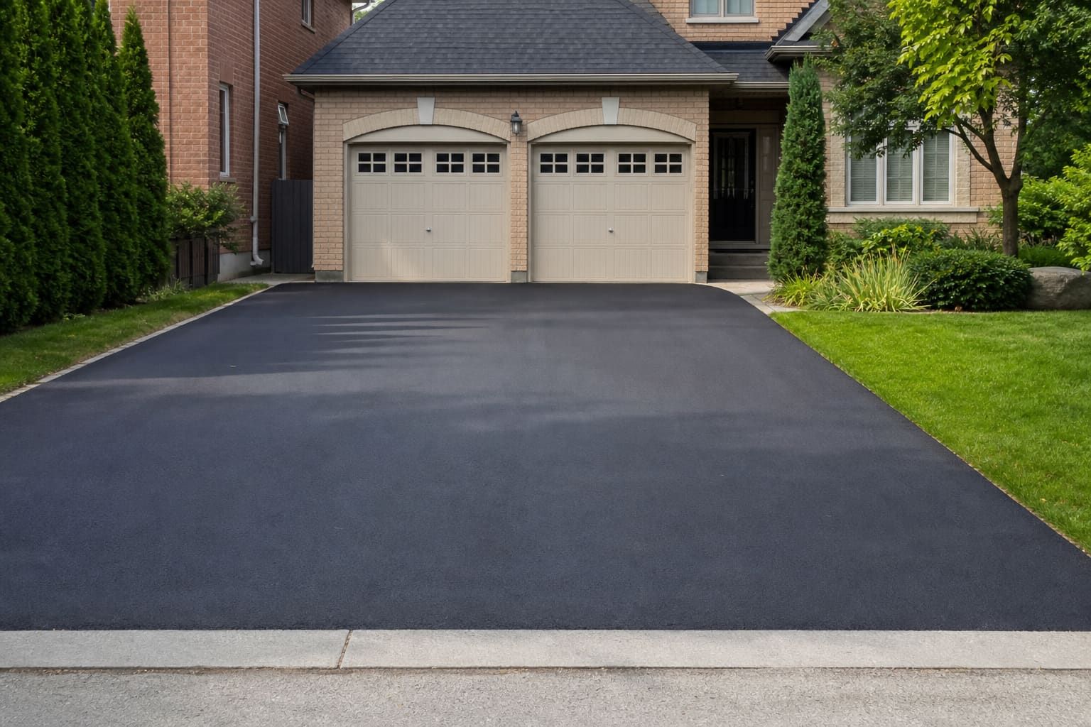Asphalt driveway installation Durham Region